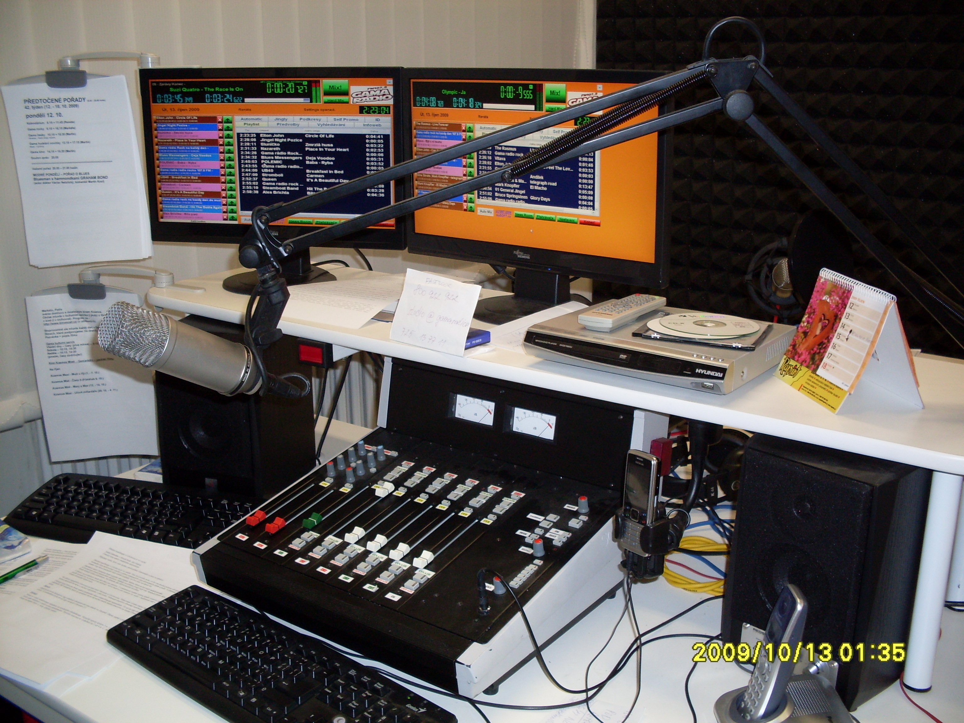 Nasazení systému Radio Profesional v GAMA Rádiu